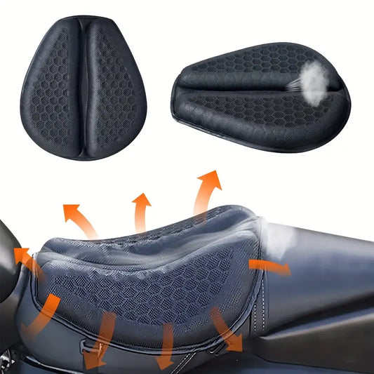 Gel Motorcycle Seat Cushion with Honeycomb Structure
